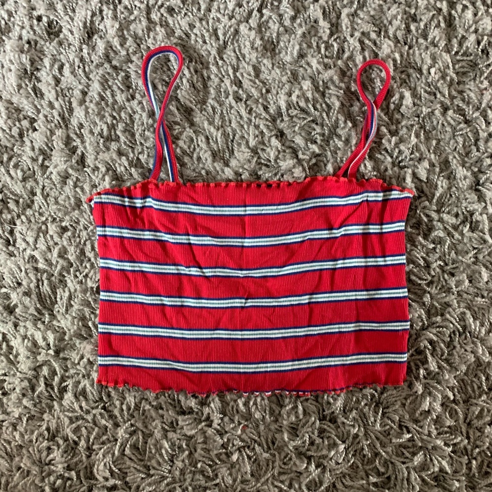 UO Striped Crop Top
